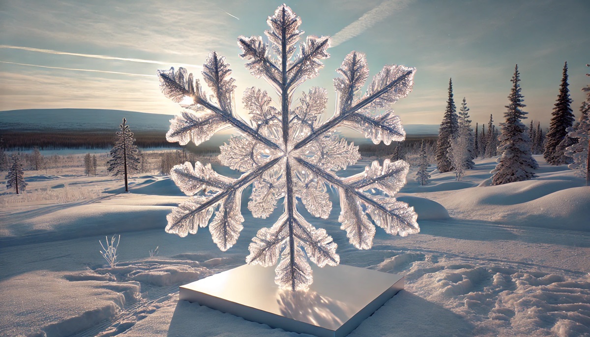 Giant Snowflake Prop