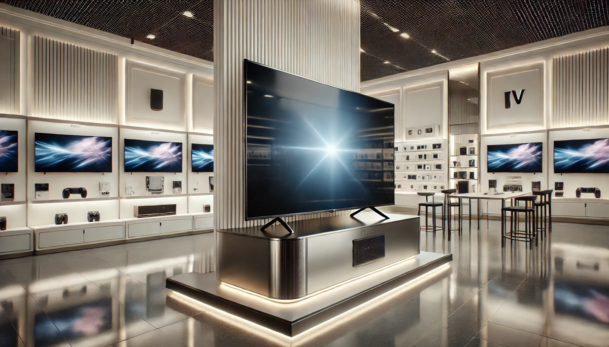 Giant TV Prop