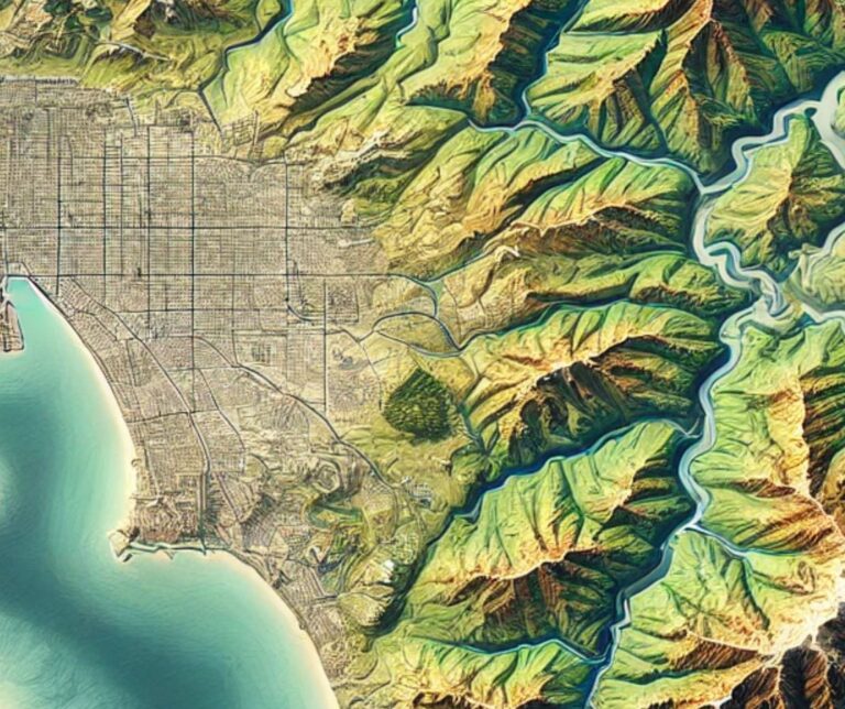 San Diego Topo Map