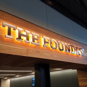 Sign Letters-Backlit-Foundry