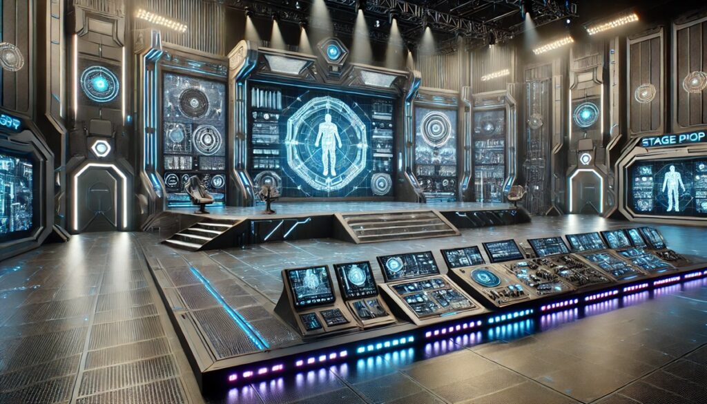 Lab Stage Set Stage Sets - WhiteClouds