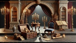 Theater Stage Props-Vintage Chest