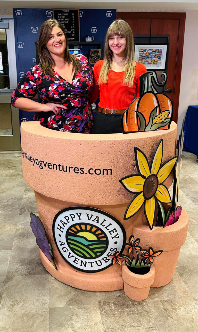 If you are ever near Centre County, Pennsylvania, you might be seeing this prop recently for Happy Valley Agventures.