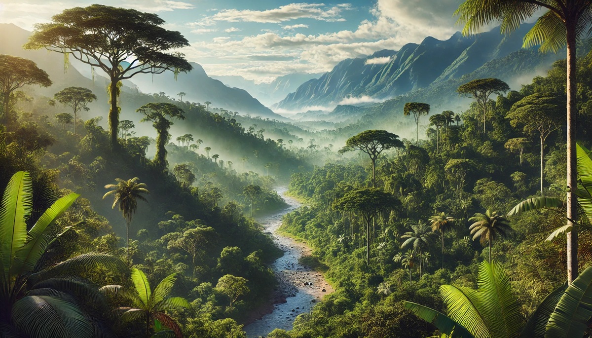 Amazon Rainforest Foothills