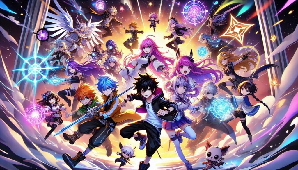 Anime Characters-Header