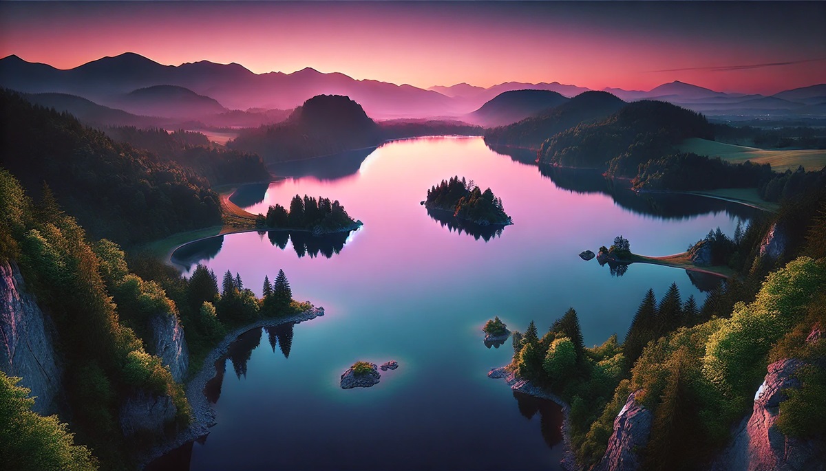 Lakes-Lake at Twilight
