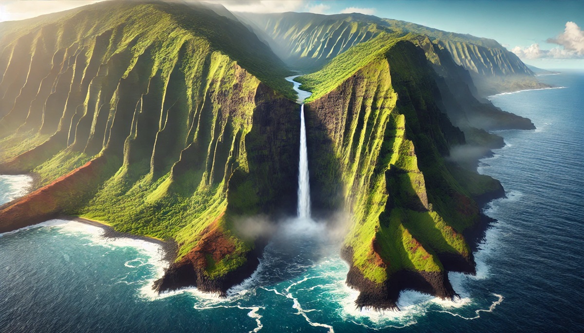 Olo'upena Falls