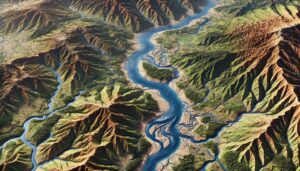 Beni River Watershed Map