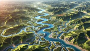 Danube River Watershed Map