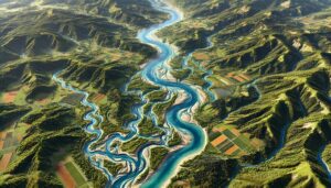 Elbe River Watershed Map