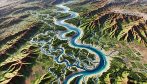 Kaveri River Watershed Map