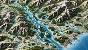 Kennebec River Watershed Map