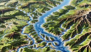 Lake Tana Basin Watershed Map