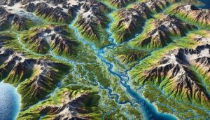 Matanuska-Susitna Basin Watershed Map