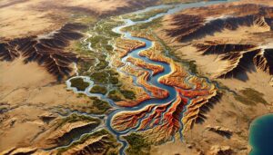 Orange River Watershed Map