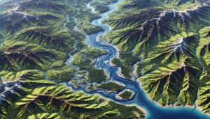 Purús River Watershed Map