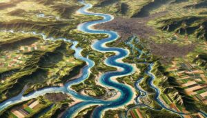 Rhine River Watershed Map
