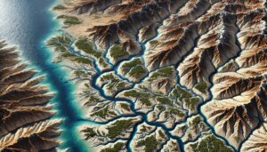Tarim Basin Watershed Map