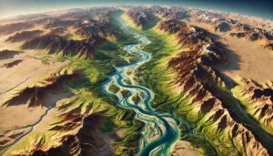 Tigris-Euphrates Watershed Map