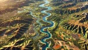 Victoria Nile Watershed Map