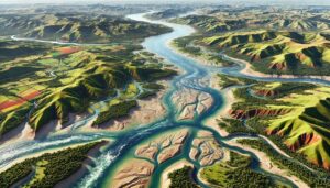 Volga River Watershed Map