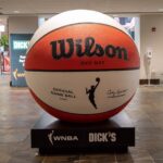 WNBA Wilson giant basketball prop