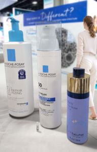 La Roche Posay giant product replica models for trade shows