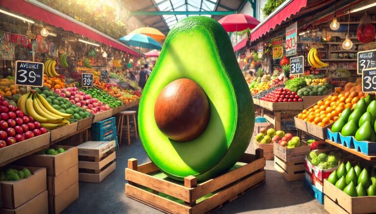 Giant Avocado Prop