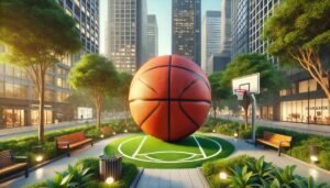 Giant Basketball Prop
