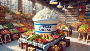 Giant Cottage Cheese Prop