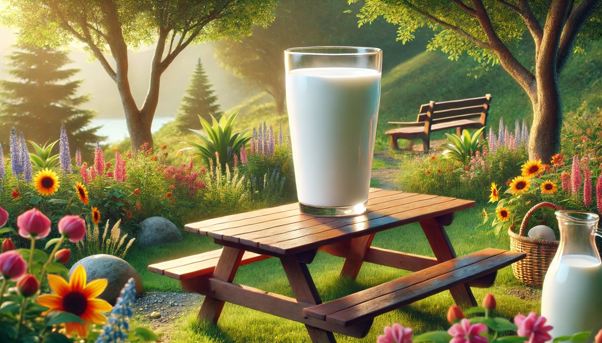 Concept for a giant glass-of-milk display