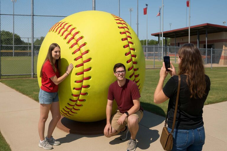 Giant Softball Prop