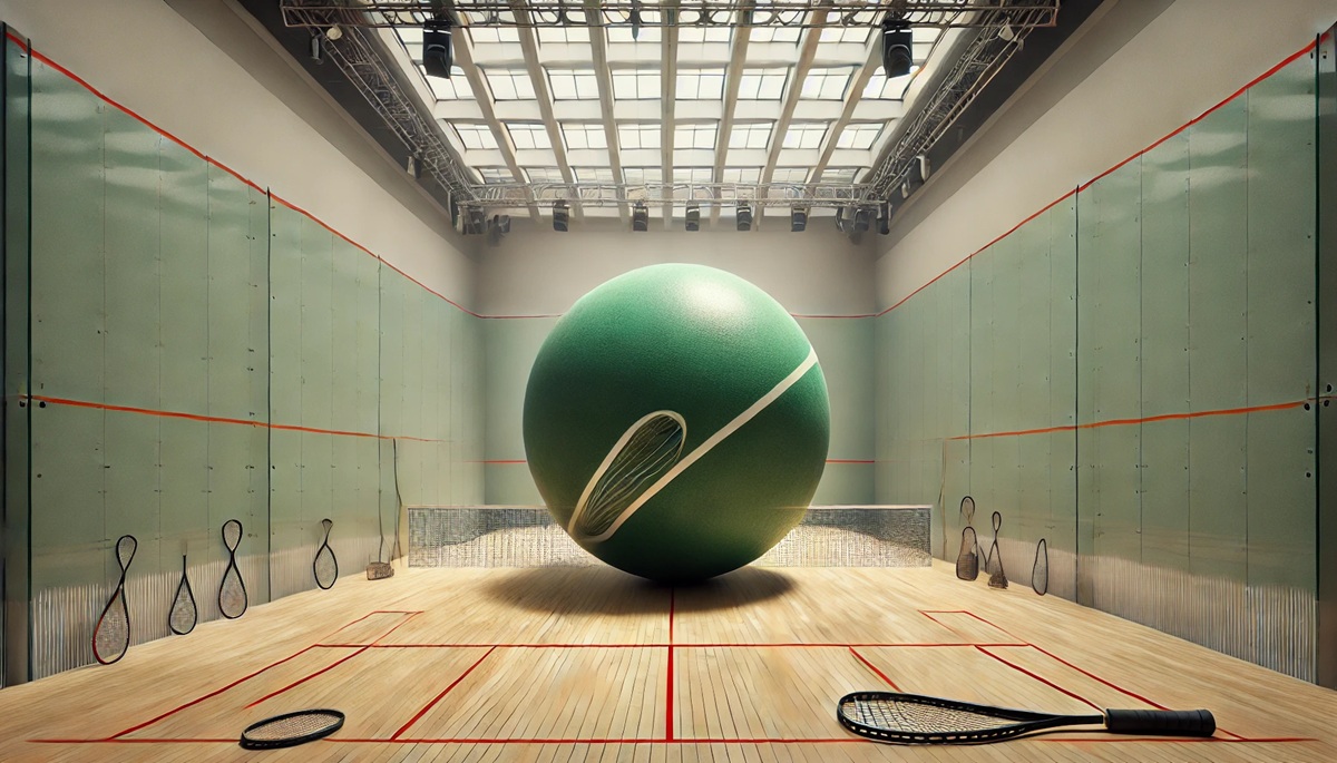 Giant Squash Ball Prop