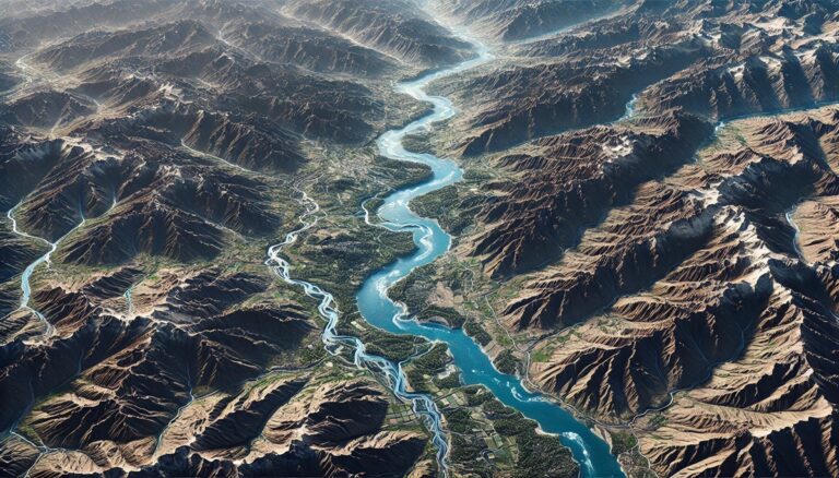 Kyrgyzstan Watershed Maps