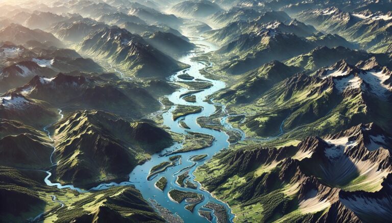 Liechtenstein Watershed Maps