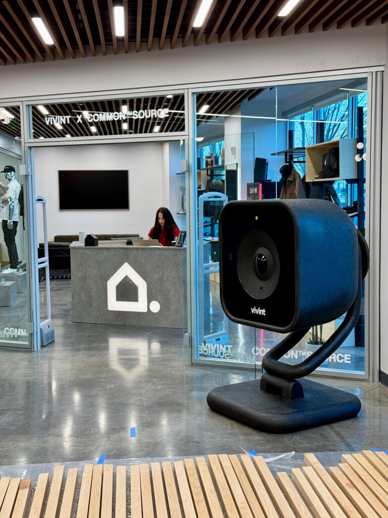 One of a few giant replicas for Vivint Smart Home Security company.