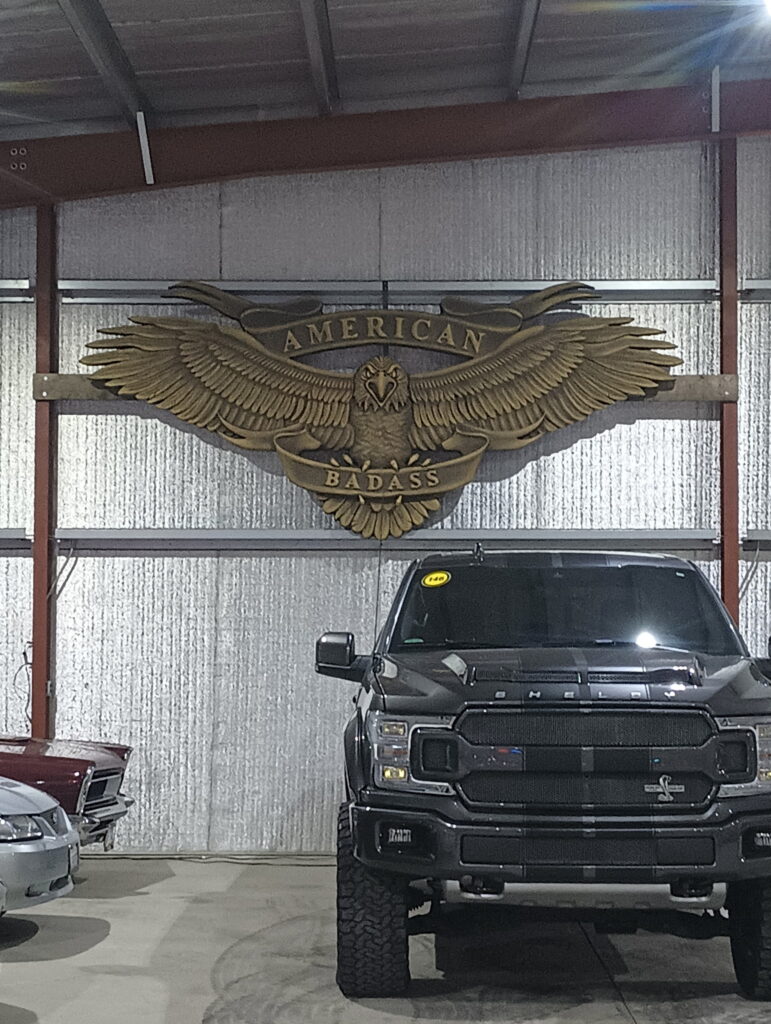 American Badass Eagle Statue