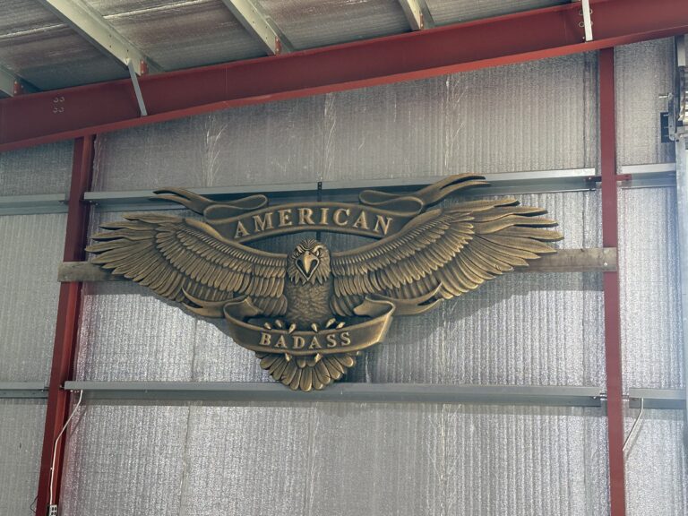 American Badass Eagle Statue