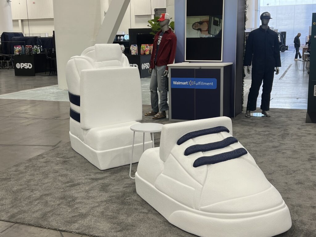 High Top Shoe Couch Prop