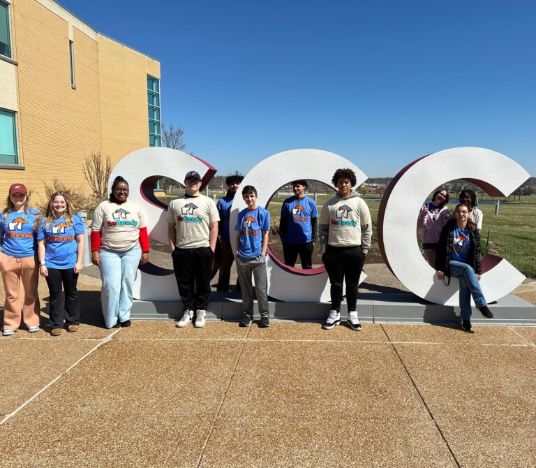 St. Charles Community College Large Metal Letters
