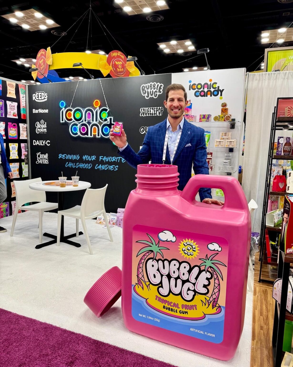 Giant Bubble Jug gum product replica