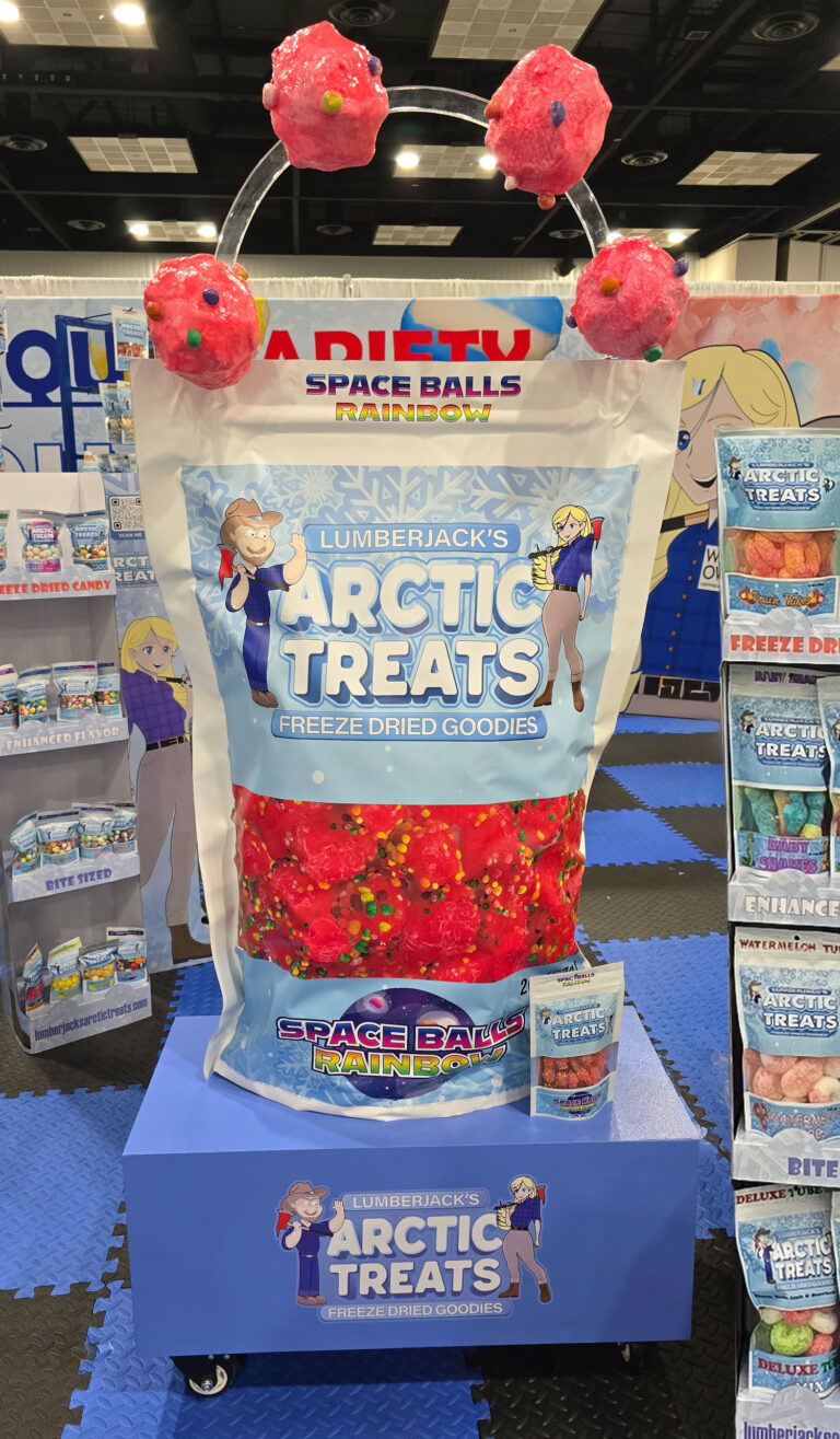 Giant Arctic Treats Product Replica Moveable Display for Arctic Treats by Lumberjack.
