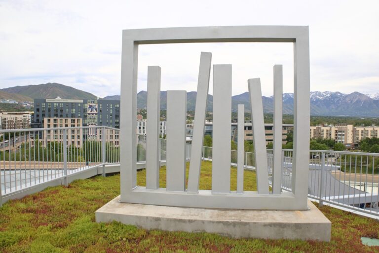 Metal Art Display for Salt Lake City Library.