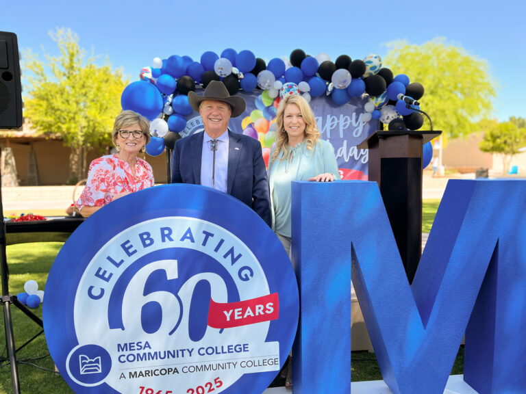 Mesa Community College Foam Logos