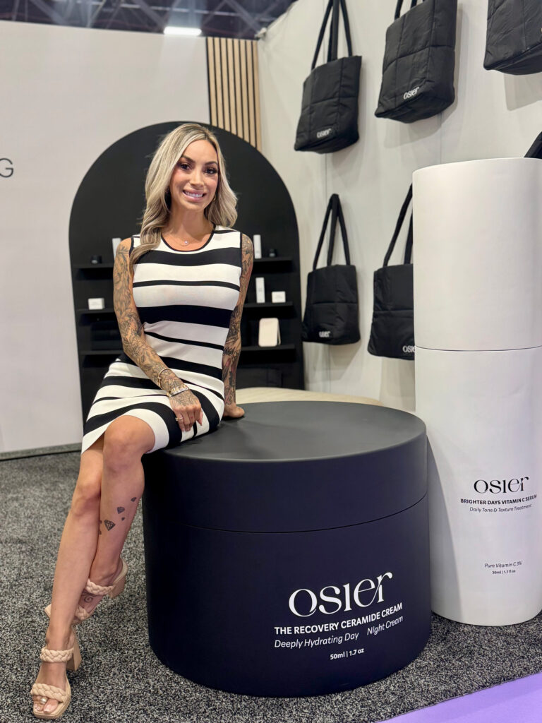 Osier Ceraminde Cream Giant Product Replica Prop for trade show booth