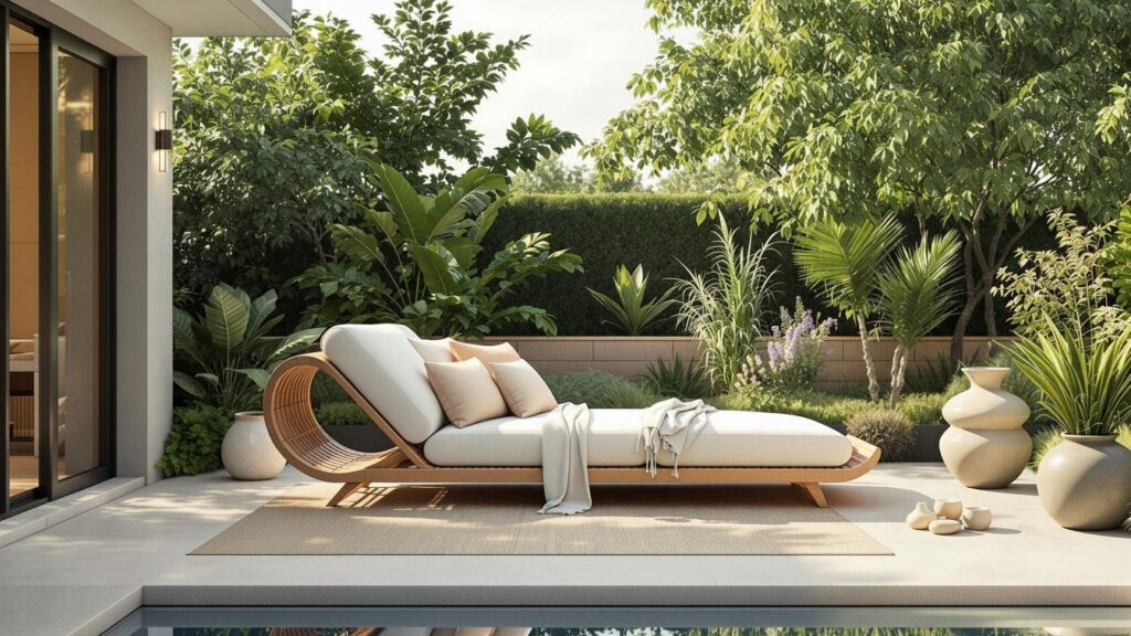 Giant Chaise Lounge-Poolside