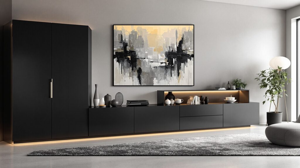 Giant Credenza-Black