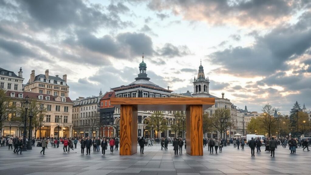 Giant End Table-City Square