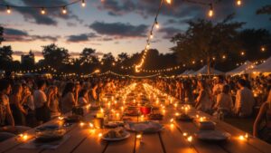 Giant Picnic Table-Festival