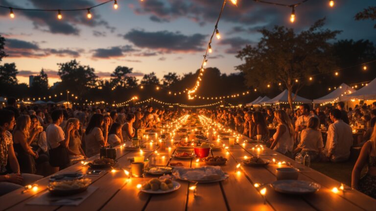 Giant Picnic Table-Festival